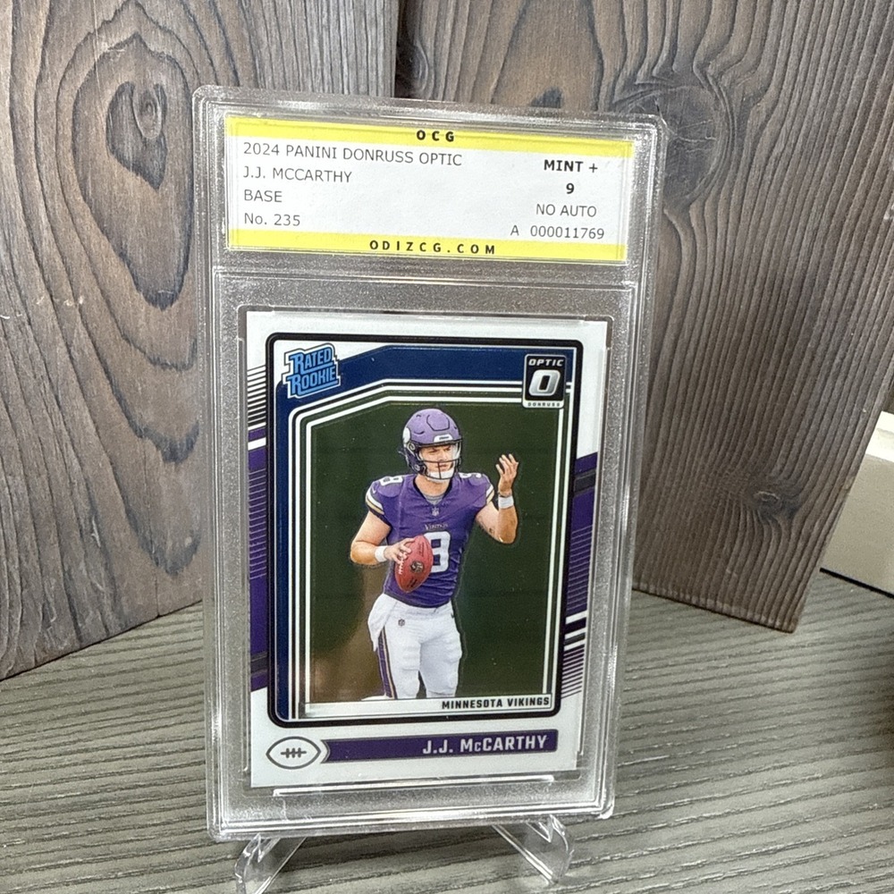 JJ McCarthy Rookie - 2024 Donruss Optic #235